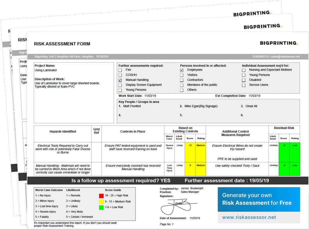 risk assessment software